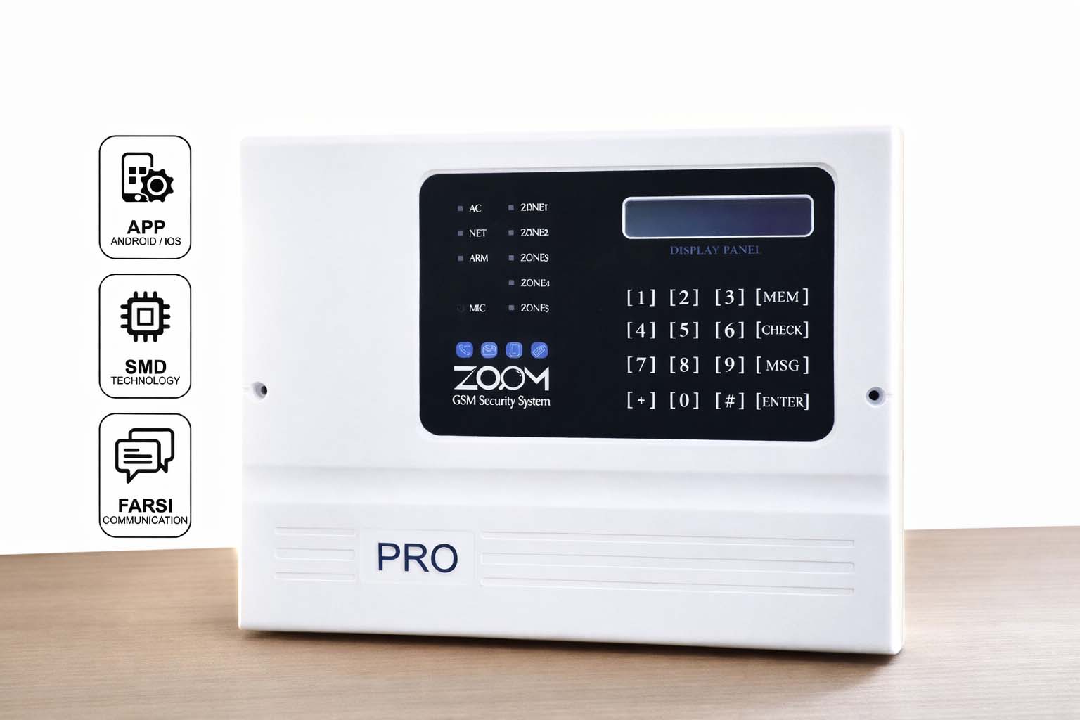 دزدگیر زوم مدل PRO